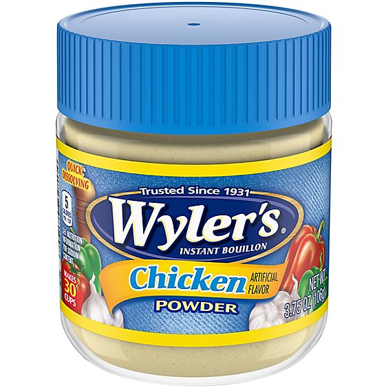 Wyler's Instant Bouillon Chicken Flavored Powder Jar - 3.75 Oz