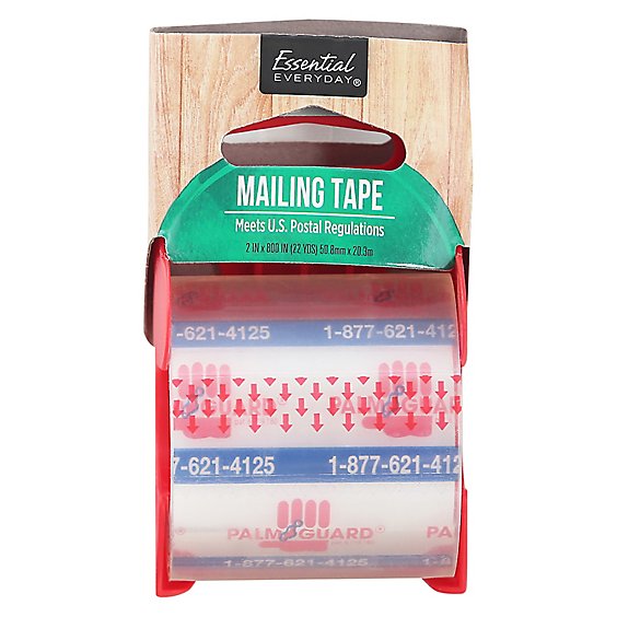 Essential Mailing Tape Color 2x800 In - Each