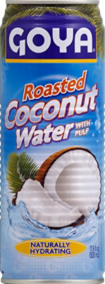 Goya Coconut Water Roasted With Pulp Can - 17.6 Oz - Image 2