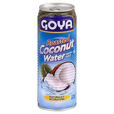 Goya Coconut Water Roasted With Pulp Can - 17.6 Oz