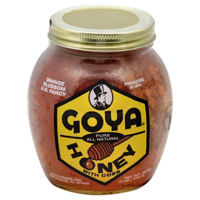 Goya Honey with Comb Orange Blossom Jar - 16 Oz - Image 1