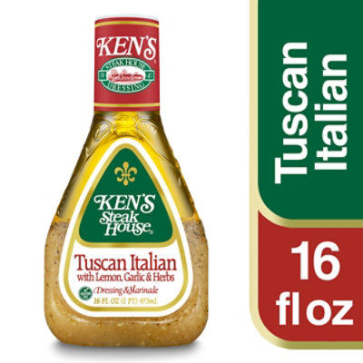 Kens Steak House Dressing & Marinade Italian - 16 Fl. Oz. - Image 1