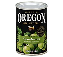 Oregon Gooseberries Whole in Light Syrup - 15 Oz