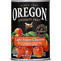 Oregon Specialty Fruit Cherries Dark Sweet Cherries Pitted In Heavy Syrup - 15 Oz - Image 2