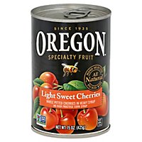 Oregon Specialty Fruit Cherries Dark Sweet Cherries Pitted In Heavy Syrup - 15 Oz - Image 1