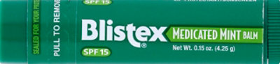 Blistex Balm Medicated Mint - 0.15 Oz - Image 2