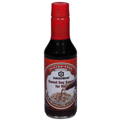 Kikkoman Soy Sauce Sweet For Rice Gluten Free - 10 Fl. Oz.