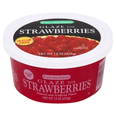 Concord Sf Strawberry Glaze - 15 Oz - Image 1