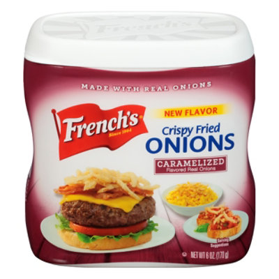 Frenchs Onions Crispy Fried Caramelized - 6 Oz