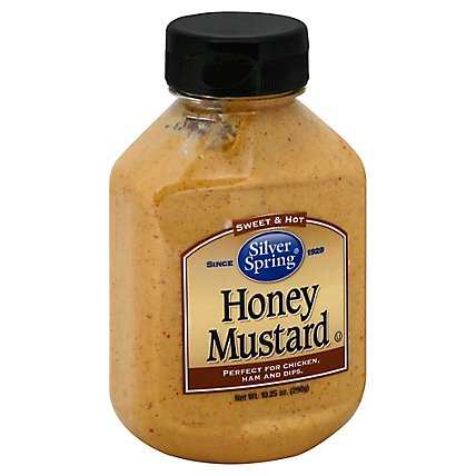 Silver Spring Mustard Honey Sweet & Hot - 10.25 Oz - Image 1