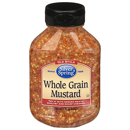 Silver Spring Mustard Whole Grain - 9.25 Oz - Image 1