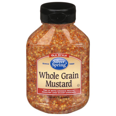 Silver Spring Mustard Whole Grain - 9.25 Oz - Image 1