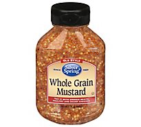 Silver Spring Mustard Whole Grain - 9.25 Oz