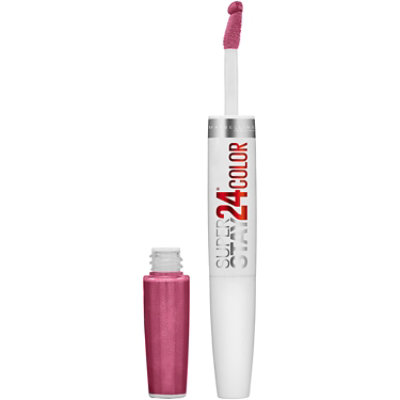 Maybelline Super Stay 24 2-Step Liquid Lipstick Makeup Wear On Wildberry Kit - Each - Image 1