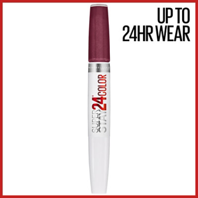 Maybelline Super Stay 24 2-Step Liquid Lipstick Makeup Unlimited Raisin Kit - Each - Image 1