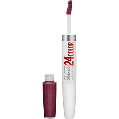 Maybelline Super Stay 24 2 Step Unlimited Raisin Liquid Lipstick - Each - Image 1