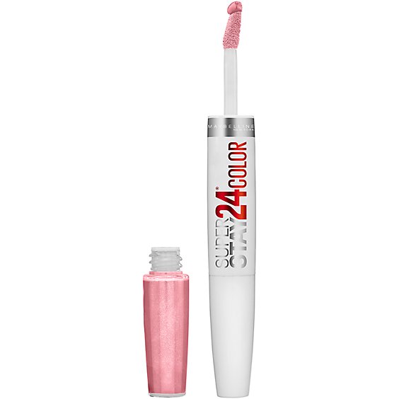 Maybelline Super Stay 24 2 Step So Pearly Pink Liquid Lipstick - Each