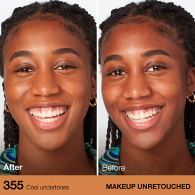 Maybelline Fit Me Dewy + Smooth Liquid Foundation Makeup with SPF 18 Coconut - 1 Fl. Oz. - Image 3