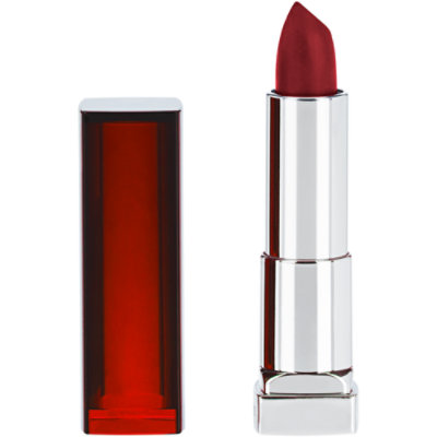 Maybelline Color Sensational Red Revolution Cream Finish Lipstick Makeup - 0.15 Oz - Image 1