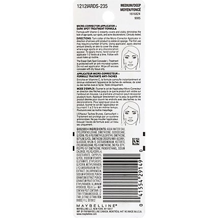 Maybelline Eraser Dk Spot Treatment Med/Deep - .20 Oz - Image 3