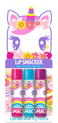 Lip Smacker Magical Unicorn Lip Balm Trio - 0.42 Oz - Image 1