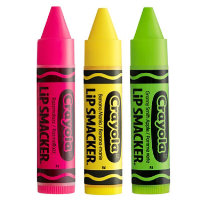 Lip Smacker Crayola Easter Egg Lip Balm Trio - 0.42 Oz