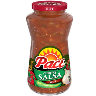 Pace Chunky Hot Salsa - 16 Oz - Image 1