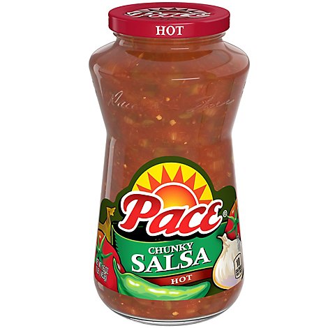 Pace Salsa Chunky Hot Jar - 16 Oz
