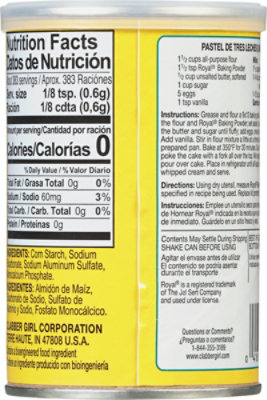 Royal Baking Powder Double Acting Gluten Free - 8.1 Oz - Image 6