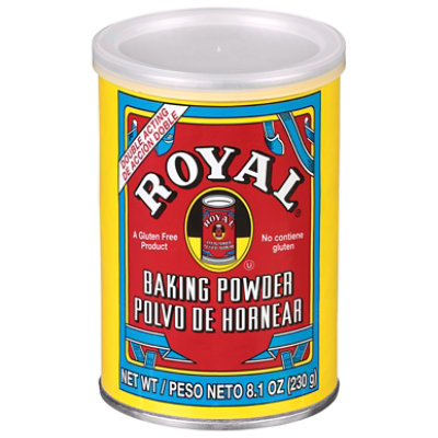Royal Baking Powder Double Acting Gluten Free - 8.1 Oz - Image 1
