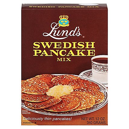 Lunds Pancake Mix Swedish - 12 Oz - Image 3