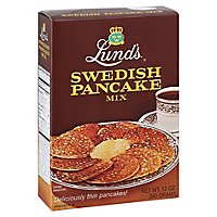 Lunds Pancake Mix Swedish - 12 Oz - Image 1