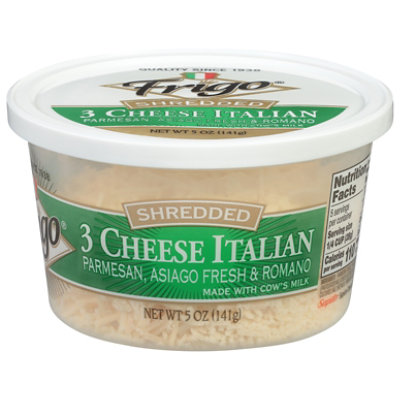 Frigo Cheese 3 Cheese Italian Shredded - 5 Oz - Image 1