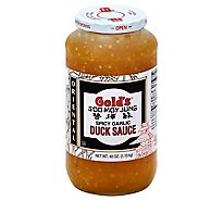 Golds Sauce Duck Garlic - 40 Oz