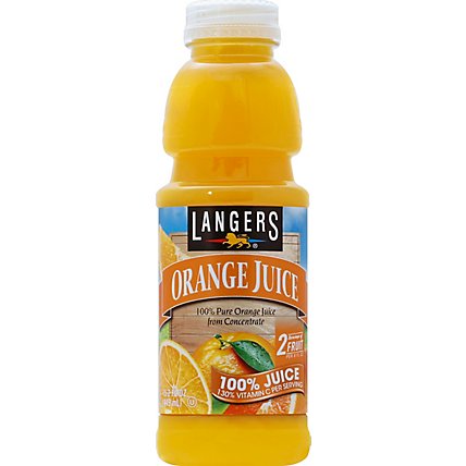 Langers Orange Juice - 16 Fl. Oz. - Image 2