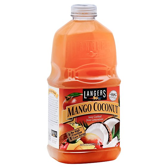 Langers Mango Coconut 64 Oz - 64 Oz