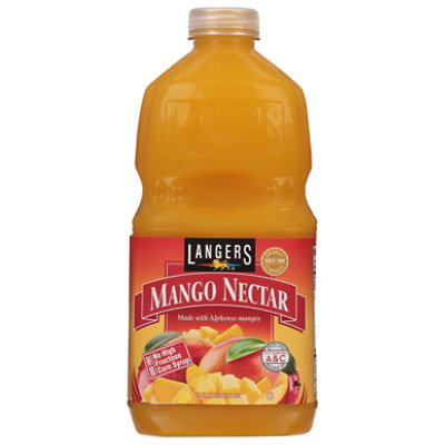 Langers Juice Cocktail Mango Nectar - 64 Fl. Oz. - Image 3