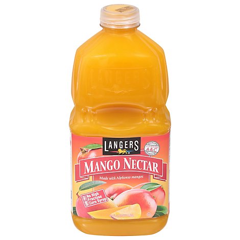 Langers Juice Cocktail Mango Nectar - 64 Fl. Oz.