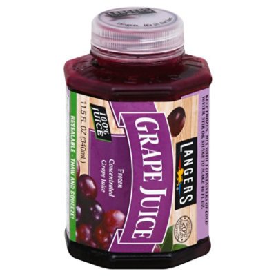 Langers Juice Frozen Concentrated Grape - 11.5 Fl. Oz.