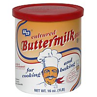 Saco Buttermilk Dry Milk 16 - 16 Oz - Image 1