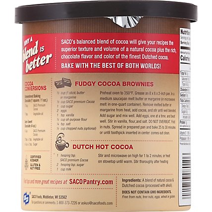 Saco Cocoa Premium - 10 Oz - Image 6