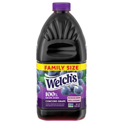 Welchs 100% Juice Grape Concord Grape - 96 Fl. Oz.