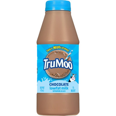 TruMoo Milk Chocolate Milk Lowfat 1% - 1 Pint
