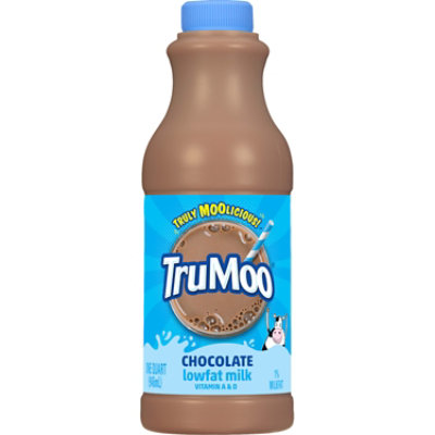 TruMoo Chocolate 1% Lowfat Milk - 1 Quart