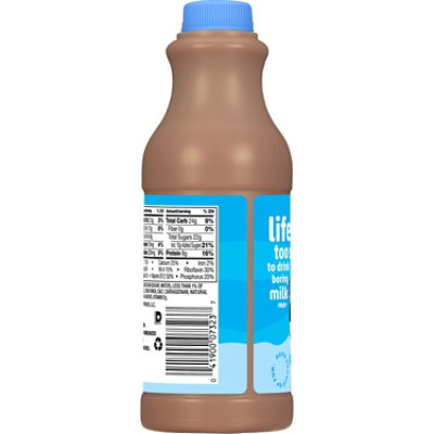 TruMoo Chocolate 1% Lowfat Milk - 1 Quart - Image 3