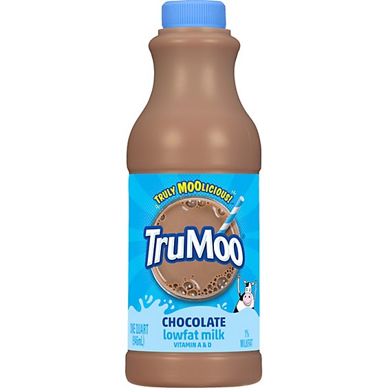 TruMoo 1% Lowfat Chocolate Milk - 1 Quart
