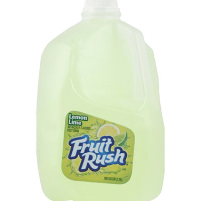 Fruit Rush Lemon Lime Drink Plastic Jug - 1 Gallon