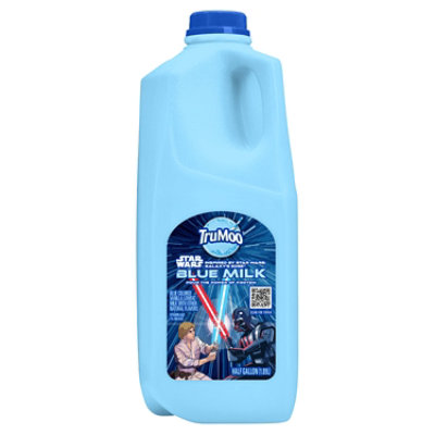 TruMoo Star Wars Blue Milk 1% Lowfat Milk - 0.5 Gallon