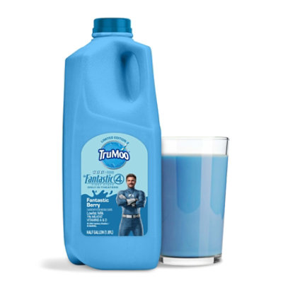 TruMoo Fantastic Berry 1% Lowfat Milk - 0.5 Gallon - Image 4