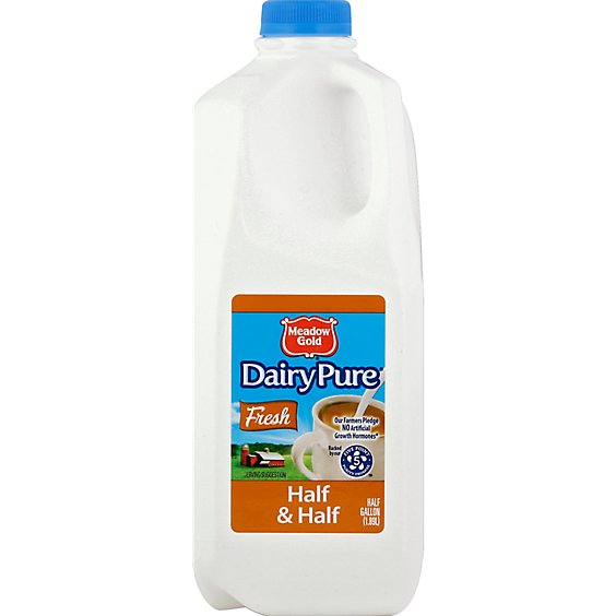 DairyPure Fresh Half And Half - 0.5 Gallon